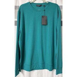 NWT G/FORE Luxe Crewneck Mid Layer Golf Pullover Shirt Mens XL Emerald Green